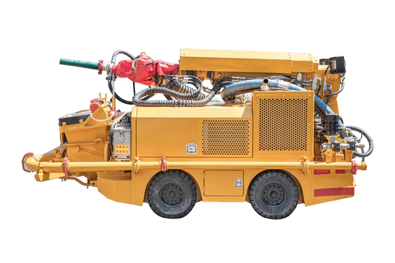 comprare UPS-ZT10(A) Macchina sotterranea per il calcestruzzo a scatole Macchina per la spruzzatura di calcestruzzo bagnato con cabina motore Yunnei online manufacture