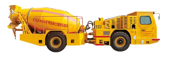 4 metri cubi miscelatore articolato di calcestruzzo miniere camion miscelatore di calcestruzzo KJCJ-4D