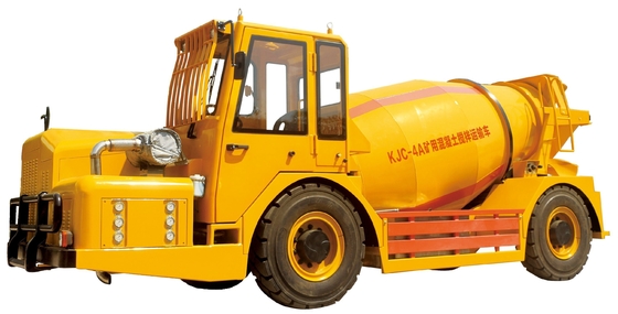 Camion automatico sotterraneo per mescolare il calcestruzzo per tunnel con metodo di miscelazione continua a tamburo