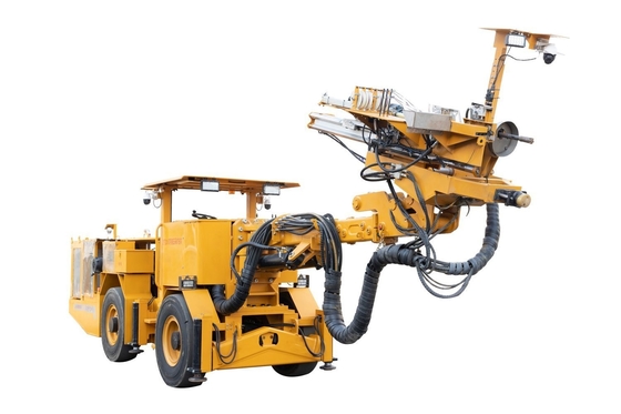 Azionamento a motore diesel attrezzature di trivellazione sotterranee per l'estrazione di minerali e impianti di esplosione automatizzati